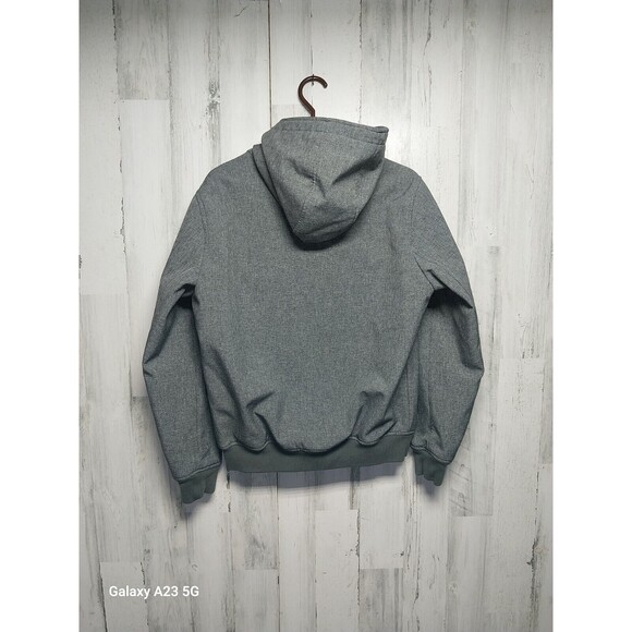 Tommy Hilfiger Men’s Gray Hooded Weather Resistant Jacket Size Small - Picture 6 of 8